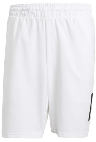 adidas Herren Club Tennis Climacool 3-Stripes Shorts, White, XXL
