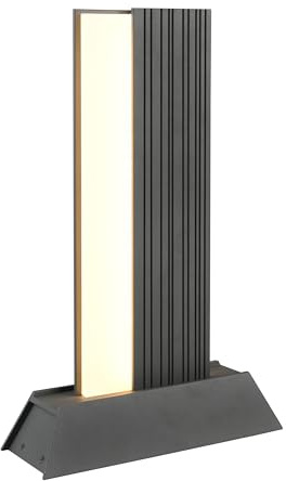 Trio Leuchten LED Außen Wegeleuchte Mariza 547060142, Aluminium Druckguss, Glas weiß, inkl. 11 Watt LED, Anthrazit