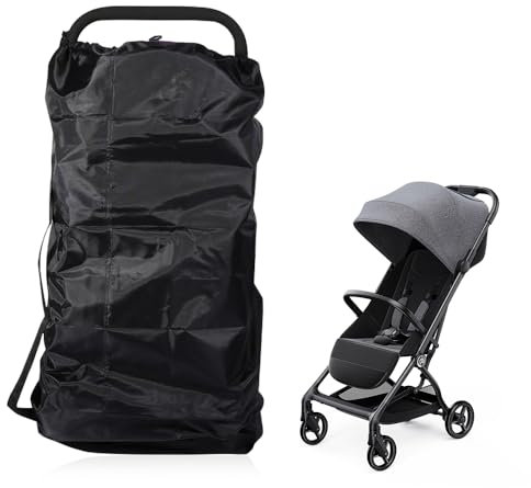 mizikuu Universal Transporttasche für Kinderwagen, Kinderwagentasche für Flugzeug Reisen Wasserdicht Schutzhülle Buggy Tasche Reisetasche für Zugfahrten Am Flughafen- Groß 114x39x33cm