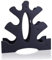 Veesper Dumbbell Rack Storage, 3 Tier Dumbbell Weight Rack Tree Holder, Weight Plate Storage Dumbbell Storage Organizer for Office (No Dumbbell)