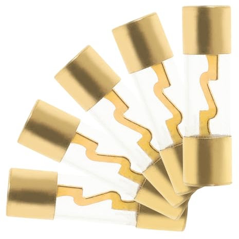 ULTECHNOVO 5pièces Fusible Verre Agu Pour Ampli Lot De Protection Audio Automobile Caisson De Basses Ligne Audio