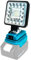 Akku Lampe Für Makita 18V, 48W 3800LM Led Arbeitsleuchte, Led Strahler Tragbares Flutlichter Baustellen Lampe,Akku Scheinwerfer mit 2 USB Für Camping, Autoreparaturen, Notfall（Ohne Akku）