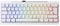 Ducky One X Mini Wireless Gaming Tastatur Weiß – 60% Tastatur, Induktive Switches, Tri-Mode-Konnektivität USB-C, 2.4GHz, Bluetooth, Rapid Trigger, Einstellbare Auslösung, RGB, ISO Tastatur deutsch
