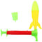 Toyvian 1 Set Launchers Hand Pump Shooter Rocket Toys for Kids Party Birthday Outdoor Random Color
