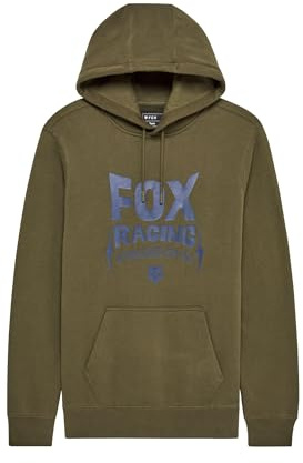 HOODIE FOX BOLT FLEECE PO OLIVE GREEN L