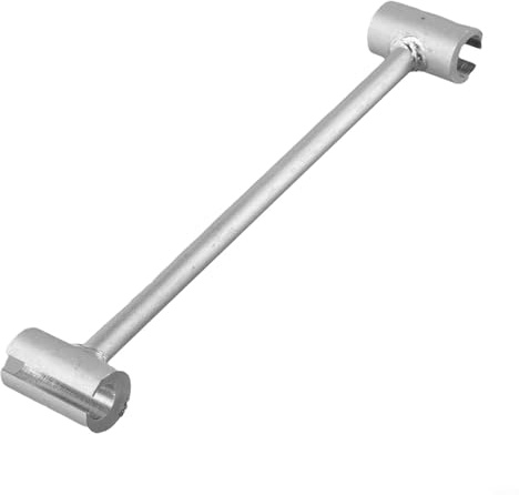 Honseadek Türscharnier-Einstellwerkzeug, Stahlkonstruktion, 33 cm langer Hebel, kompatibel mit Flaggenscharnieren an Feuerschutztüren, Reinraumtüren (14 + 18 mm)