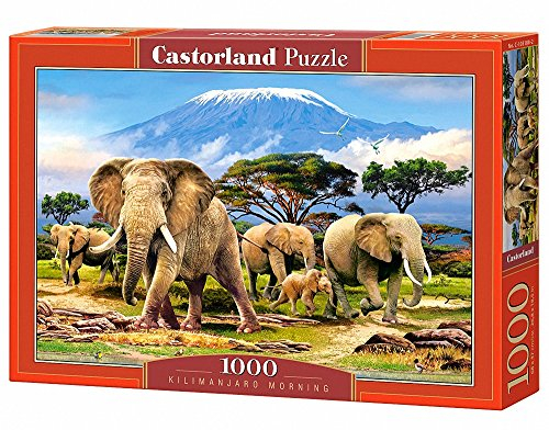 Castorland C-103188-2 - Kilimanjaro Morning, Puzzle 1000 Teile