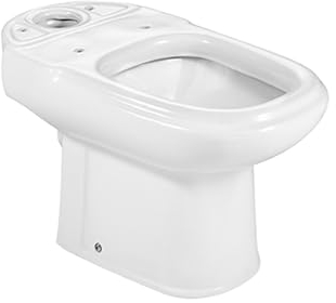 Roca A342320001 - Inodoro salida a pared, colección Dama Retro, color blanco (cisterna y tapa no incluidos)