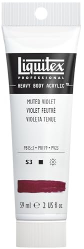 Liquitex Heavy Body - Tubo De Pintura Acrílica, 59 ml, Violeta Tenue