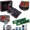Ryzen 7 9800X3D 4.7GHz (Turbo 5.2GHz) Eight Core Sixteen Thread CPU, Prime A620M-K Motherboard, AG400 Cooler Pre-Built Bundle NO RAM
