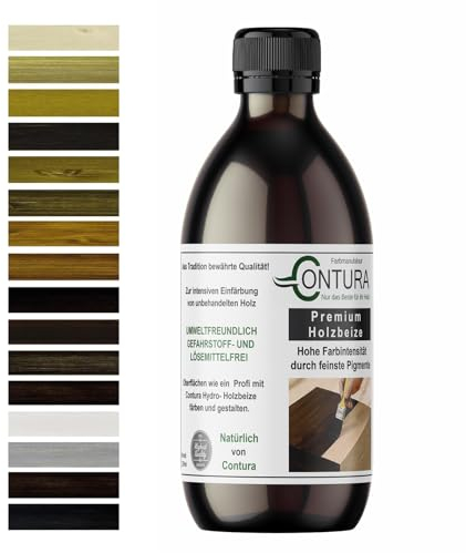 Holzbeize 500ml. Tischler Beize Holz Farbe Wasserbeize Antik Möbel Holzfarbe Wasserbasis (Kirschbaum Antik)