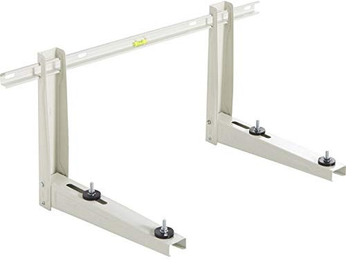 Support mural avec barre et niveau 800 x 550 charge maxi 140Kg