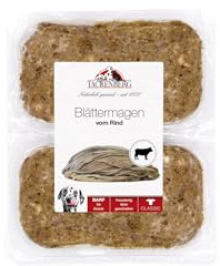 TACKENBERG Barf Blättermagen vom Rind für Hunde 14 x 500 g (7kg) - leckeres Frostfleisch als Hundefutter in Premiumqualität - geeignetes Gefrierfutter für übergewichtige Hunde - ohne Zusatzstoffe