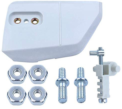 Hippotech Couvercle de pignon de chaîne avec tendeur et écrou pour tronçonneuse STIHL 017 018 021 023 025 MS170 MS180 MS210 MS230 MS250