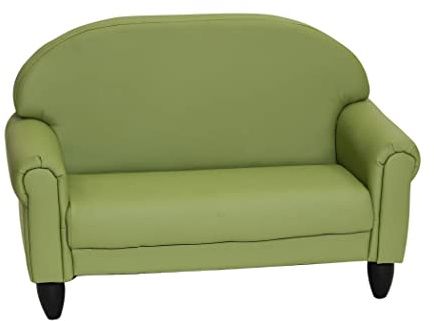 Children's Factory As We Grow Toddler Sofa, Flexible Seating for Daycare or Preschool, Kids Reading Couch, Playroom Furniture, Sage
