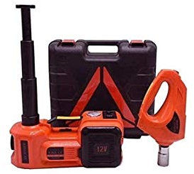 KDKDA Automobile elettrica Jack 5 tonnellata 12 V Forbisso Auto Jack Ascensore Chiavetta Gonfiabile Set e gonfiabile per Bedan Change Pneumatici Garage Repair Kit