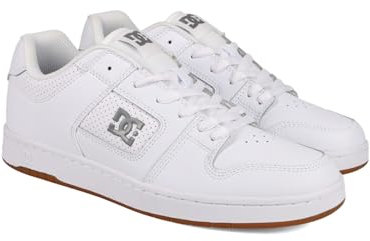 DC Shoes Manteca - Leather Shoes for Men - Lederschuhe - Männer - Weiss