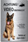 Schäferhund-Videoüberwachung-Hund-Schild-Hundeschild-150 x 100 x 3 mm-Aluminium Edelstahloptik-Hunde-Tierschild-Warnschild-Hinweisschild (1905-110 mit 2 Löcher)