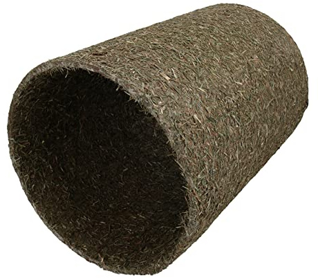 AB Tools Large Rabbit Pet Guinea Naturals Treat Hay 'n' Hide Meadow Tunnel 21X21X30cm