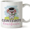 Mugffins Tazza in ceramica per CANTANTE donna 11 oz / 350 ml - In italiano - Koalificato/Koalificata - Idea regalo per compleanno, anniversario, natale, laurea