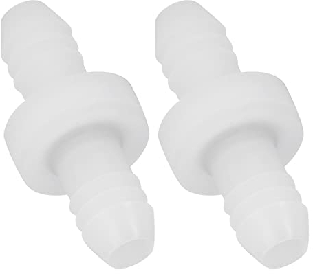 Rückschlagventil, Lebensmittelecht, Verhindert Luftrückfluss, Rückschlagventil Mini 3/8 Zoll für Brenngas-Aquarium-Luftpumpe (CDDV6)