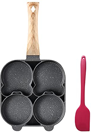 Frühstückspfanne, Hamburger for Eier, Pfannkuchenpfanne, Kochform, Braten, Küche, Esszimmer und Bar, geteilte Bratpfanne, Wok