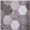 Warmiehomy 3D Self Adhesive Wall Tiles,30x30cm 12Pcs Peel and Stick Marble Tiles Waterproof Vinyl for Kitchen Backsplash Living Room Bedroom Bathroom(Grey-White Marble)