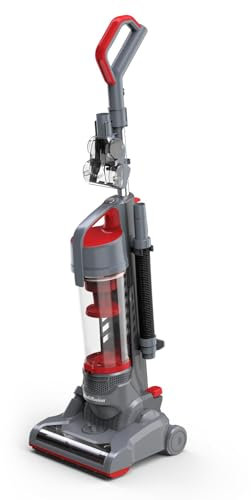 Rediffusion Pet Pro Upright Vacuum Cleaner, Bagless, 750W, Large 2.5L Dust Capacity, HEPA 13 Filtration, Pet Pro Turbo Brush, Crevice & Multi-Surface Tools, Ideal for Pet Hair - REDVC9790TB, Red