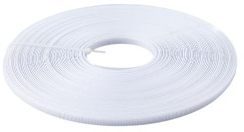 DICOSMETIC 43.74 Yards Polyester Knochen Korsett 7mm Boning Nähen Schrägband Weiß Polyester Knochen Zum Nähen BH Boning für Korsetts für Korsetts Stillmützen Brautkleiderkleid