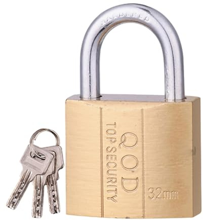 Ancsttu Vorhängeschlösser mit Schlüssel, kleine Kastenschlösser mit 3 Schlüsseln, rostfreies Schließfachschloss, Gepäckschloss, wasserdichtes Schloss und Schlüssel-Set für Aussperrung, Tor,