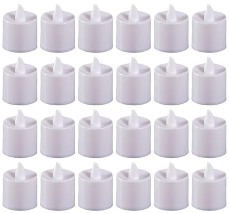 WEIDN 24Piece LED Flameless CandleLight For Wedding Decors Party Table Ornament Centerpieces Candlelight