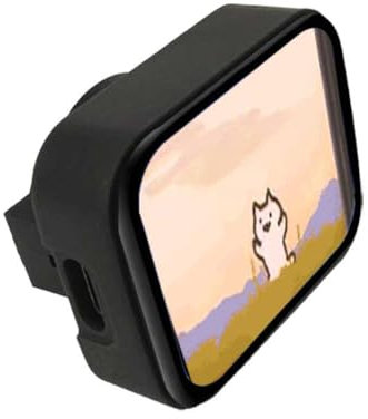 Kznifmk ESP32 C3 MINI TV mit Gehäuse BatBOX LVGL Astronautenuhr Uhr Summer 1,69 LCD-Touchscreen-Display ST7789 240 X 280