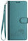 SEAHAI Funda para TCL 50 Pro NxtPaper 5G, Patrón Lindo Gato en Relieve Carcasa de Cuero, Billetera Cubierta con Suporte/Ranura para Tarjeta/Cierre Magnético/Bloqueo RFID, Verde Oscuro