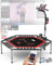 Sportstech HTX100 Trampolin, klappbar | Deutsche Qualitätsmarke | Fitness Trampolin mit Haltegriff | Indoor Jumping für Kinder und Erwachsene | TÜV/GS, Sprungzähler, APP (HTX100 schwarz)