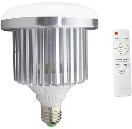 UKCOCO 1satz Led Fill Light Bulb Mit Fernbedienung Dimmbar Und Einstellbarer Farbtemperatur Für -streaming Und Fotografie Sockel Für Innen Und Außenanwendungen