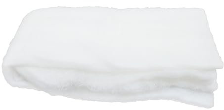 Cabilock 1 Blatt Weihnachtsschnee Baumwolle Weihnachten Schneedecke Weihnachtsbaum Ornamente weihnachtsdeko winterdeko Party-Schnee-Szenen- gefälschte Schneeweihnachtsdecke Weiß