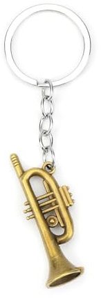 Kreativer Schlüsselanhänger Miniatur Musikinstrument, Modern Minimalistisch, Als Geschenkidee Für Frauen, Freundin Oder Schwester Zum Geburtstag, Kreative Dekoration, Personalisierte Kleinigkeit
