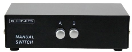 Konig 2 Port VGA Computer Screen Switch