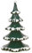 Hubrig Volkskunst Winterkinder 2er-Set Baum - groß - 11 cm