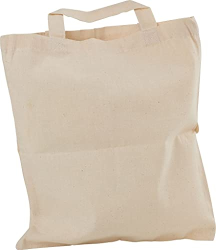 VBS Baumwolltasche, 38x42 cm, BW natur