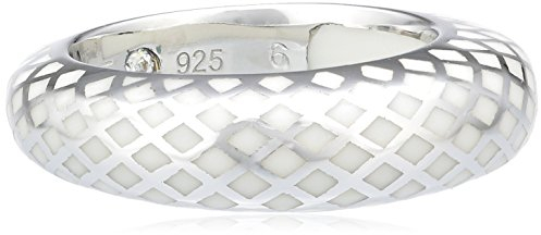 Esprit Jewels Damen-Ring Lattice white 925 Sterlingsilber 17 S.ESRG91919C170