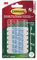 Command Outdoor Decorating Clips with Water-Resistant Strips - 20 Mini Clips and 24 Small Adhesive Strips, Transparent - Damage Free Hanging for Decorations and Fairy Lights