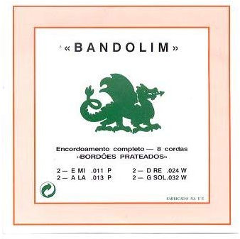 CUERDAS MANDOLINA PORTUGUESA - Dragão (Juego 4 Cuerdas Dobles)