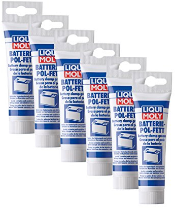 6x LIQUI MOLY 3140 Batterie-Pol-Fett 50g