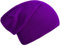 DonDon Mütze Herren Mütze Damen Wintermütze Slouch Beanie - Lila