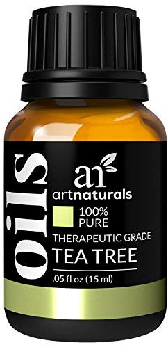 ArtNaturals 100% Pure Tea Tree Essential Oil - (.5 Fl Oz / 15ml) - Natural Premium Melaleuca Therapeutic Grade - Great with Soap and Shampoo, Face and Body Wash - Treatment for Acne, Lice