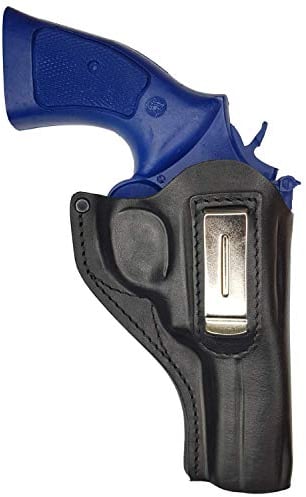 VlaMiTex IWB 14 Leder Revolver Holster für Smith and Wesson 586/686 / 986 Verdeckte/Versteckte Trageweise