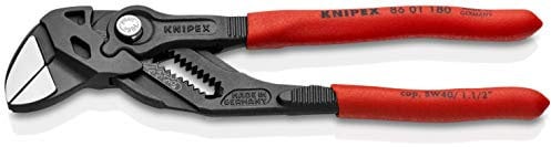 KNIPEX Tools - Pliers Wrench, Black Finish (8601180), 7 1/4-Inch