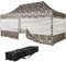 INSTENT Alu-Pavillon 3 x 6 m Pro 4 Seitenteile wasserdicht UV-Schutz 50+, urban
