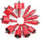 Scie cloche bimétallique rouge M67 HSS pour métal, pour bois, aluminium, tôle de fer, tube en plastique 75 mm